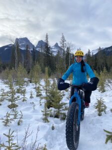 Melanie Mathews, mountain bike instructor in Calgary