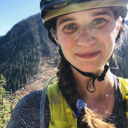Alyssa Collins, mountain bike instructor